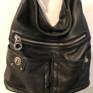 Marc Jacobs Totally Turnlock Black Hobo - LIKE NEW